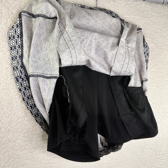 Tommy Hilfiger Golf Lesota Skort Womens‎ 2 Navy White Print Knee Length Pockets - Picture 4 of 12